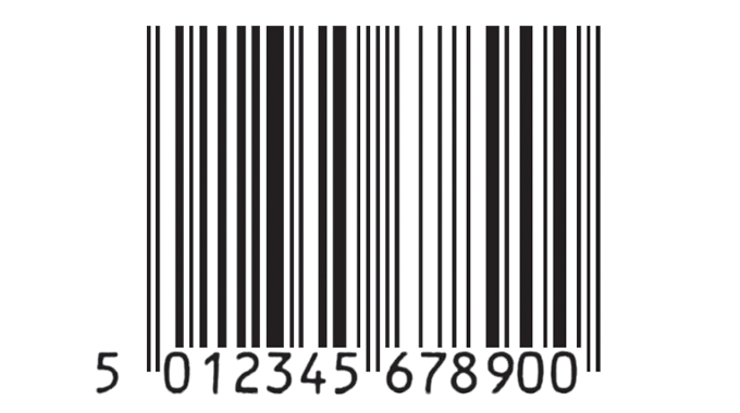 Figure 1.7 - The European retail barcode standard