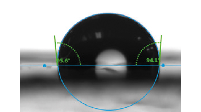 Figure 11.2 Low surface energy substrate