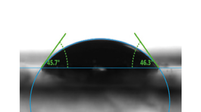 Figure 11.3 High surface energy substrate