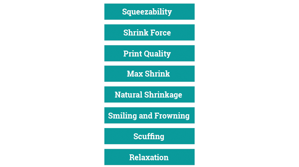 Figure 2.2 There are many factors to be considered in film selection. Source- Klöckner Pentaplast