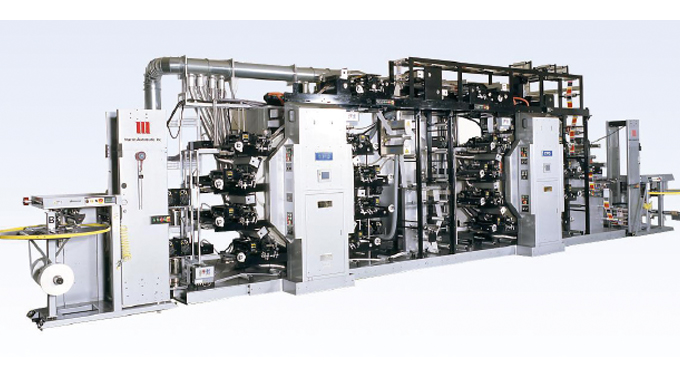 Figure 2.9 - Typical CI label press. Source- KPG