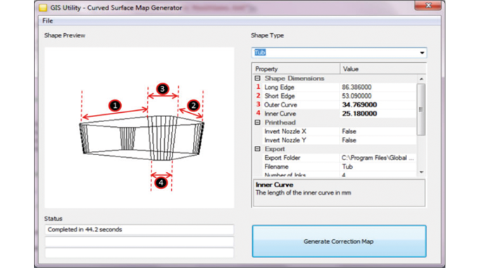 Figure 3.13 Multi-dimensional. Supplied by Global Inkjet Systems