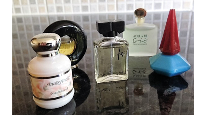 Figure 3.3 - Examples of individually-designed perfume bottles Figure 3.3 - Examples of individually-designed perfume bottles