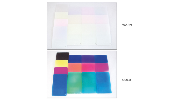 Figure 4.3 - Some color reactions to changes in temperature are shown Figure 4.3 - Some color reactions to changes in temperature are shown