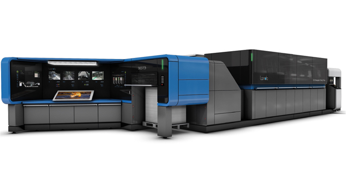 Figure 4.5 - Landa S10FC sheet-fed carton press