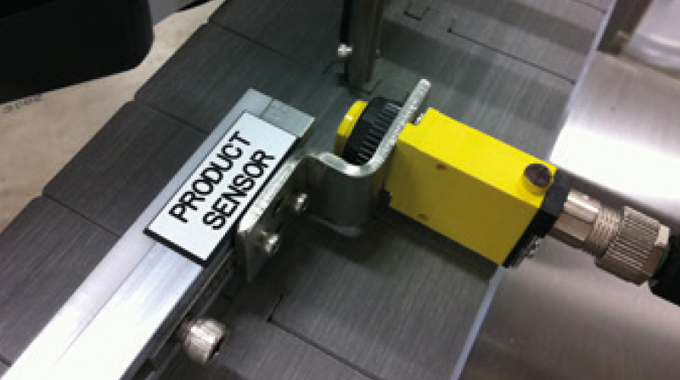 Figure 4.8 - An example of a product sensor used on Accraply machines Figure 4.8 - An example of a product sensor used on Accraply machines
