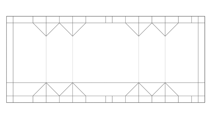 Figure 4_5 Structure of a Gusseted Bag