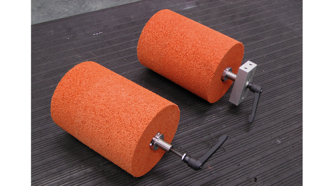 Figure 5.12 - Examples of foam rollers, courtesy of Accraply