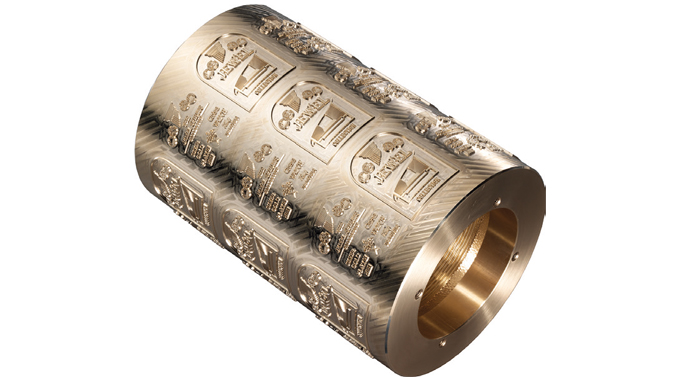 Figure 6.12 - Kocher+Beck full rotary hot foil stamping cylinder