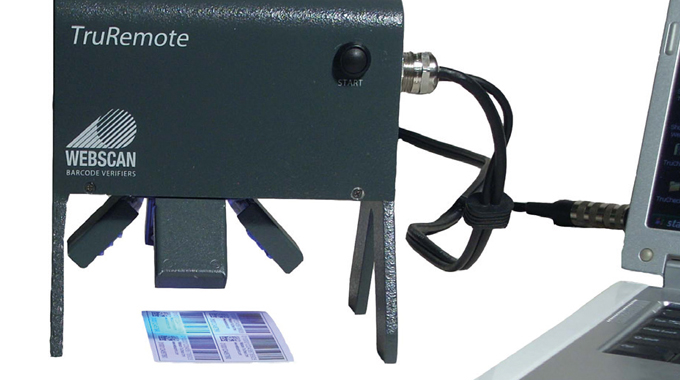 Figure 6.5 - Webscan’s TruCheck 2D UV verifier Figure 6.5 - Webscan’s TruCheck 2D UV verifier