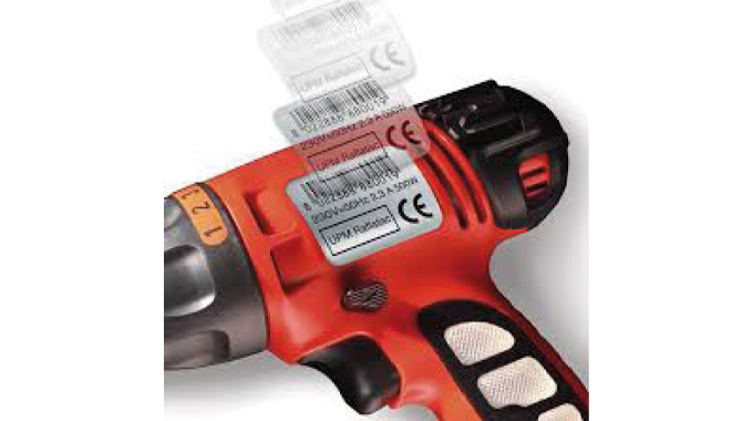 Figure 7.5 UPM Raflatac’s special labelstock ensures that electrical goods labels are durable