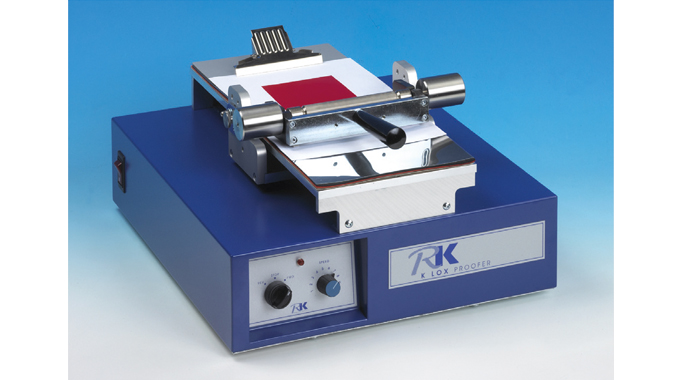 Figure 8.4 Motorized roller system. Source- RK PrintCoat Instruments Figure 8.4 Motorized roller system. Source- RK PrintCoat Instruments