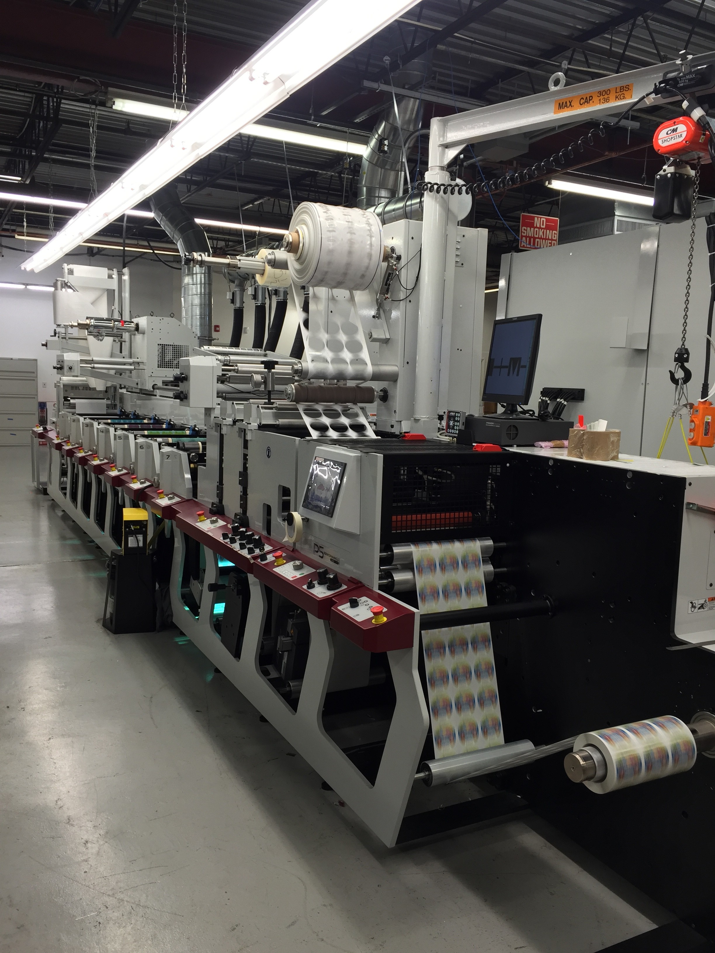 Label P5 Custom Labels to use Mark Andy P5 for move into film labels and ...