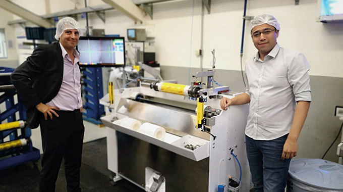 Automatic plate mounting - Vimarsana News