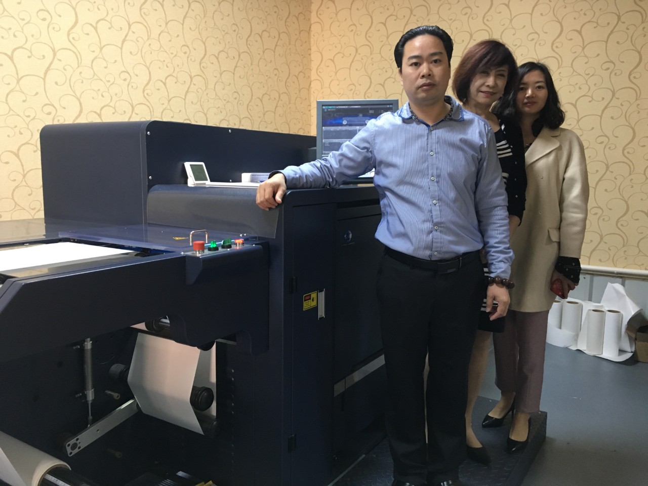 konica label printer