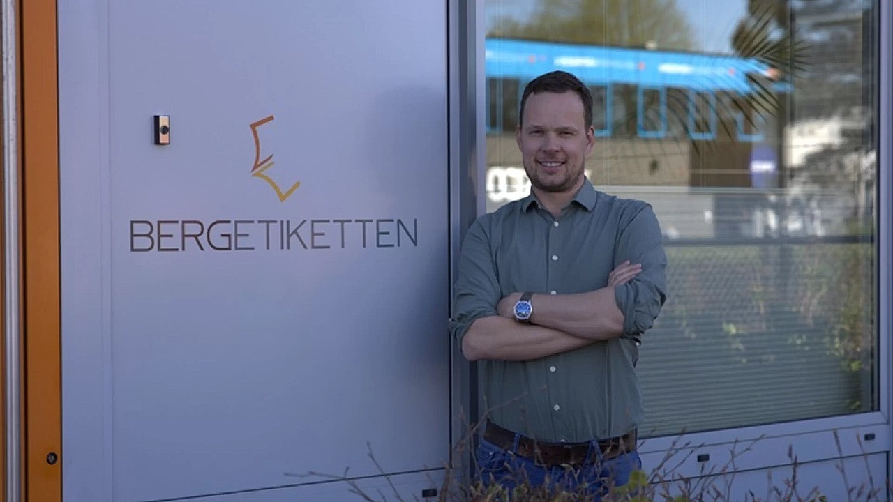 Wouter Berg, owner of Berg Etiketten