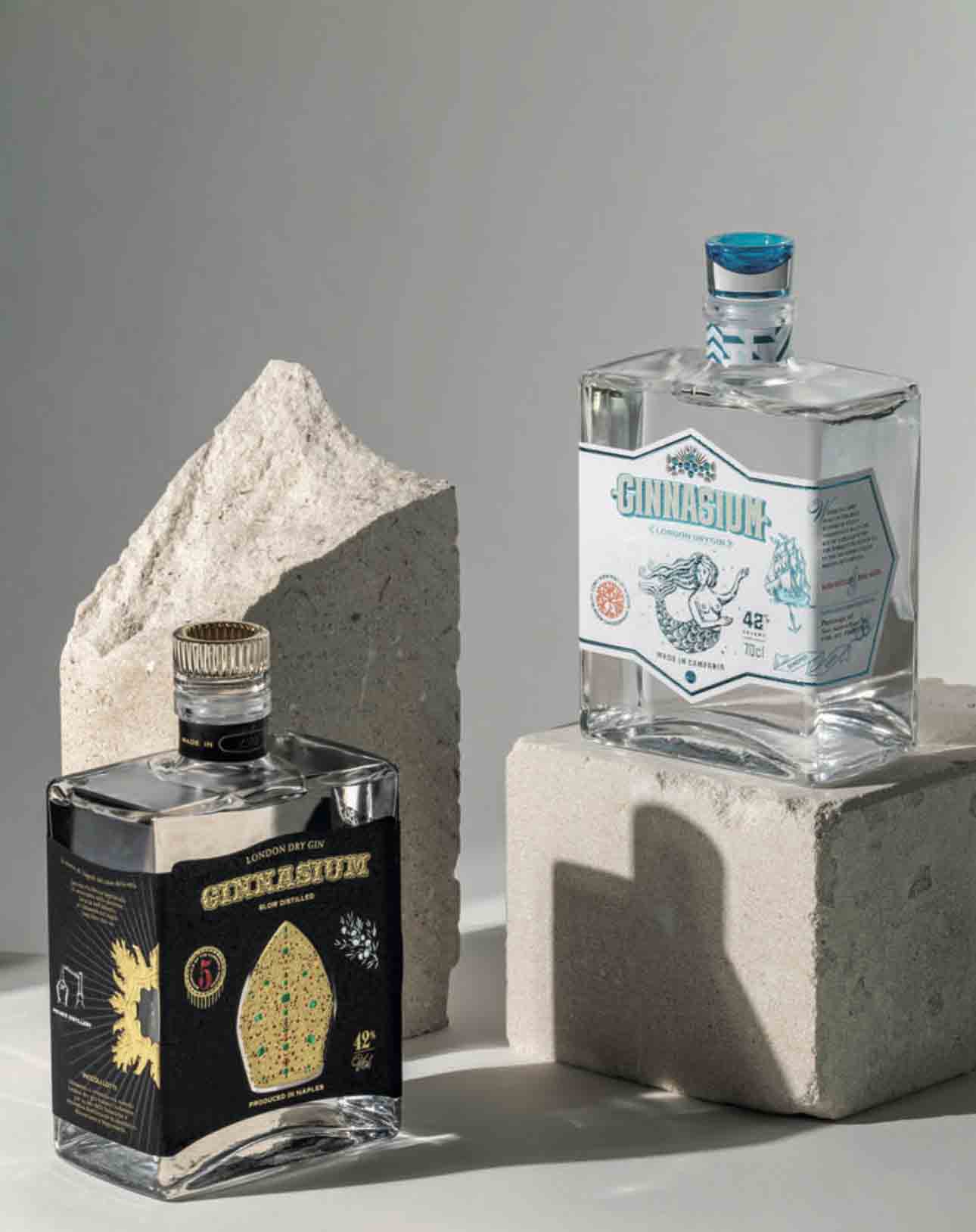 2. Square bottles are associated with premium and assertive products