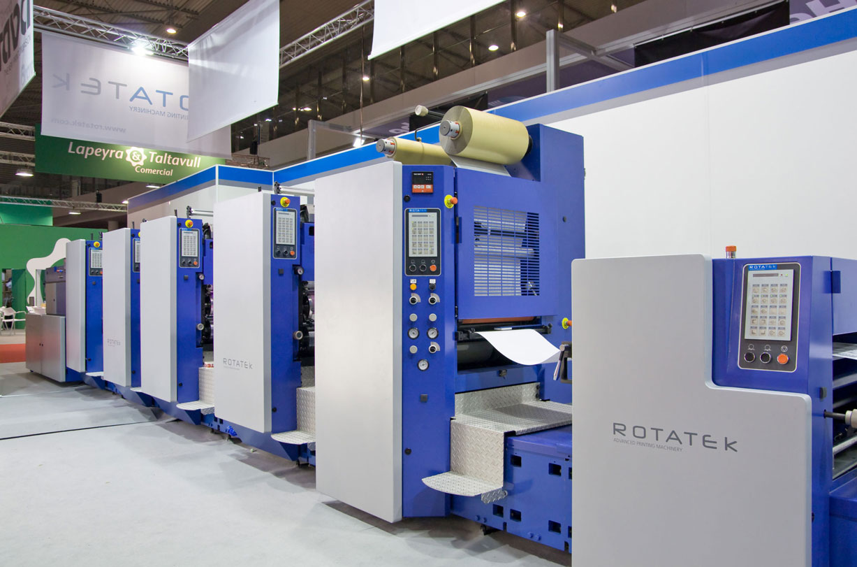 Rotatek's Brava Intermittent offset press