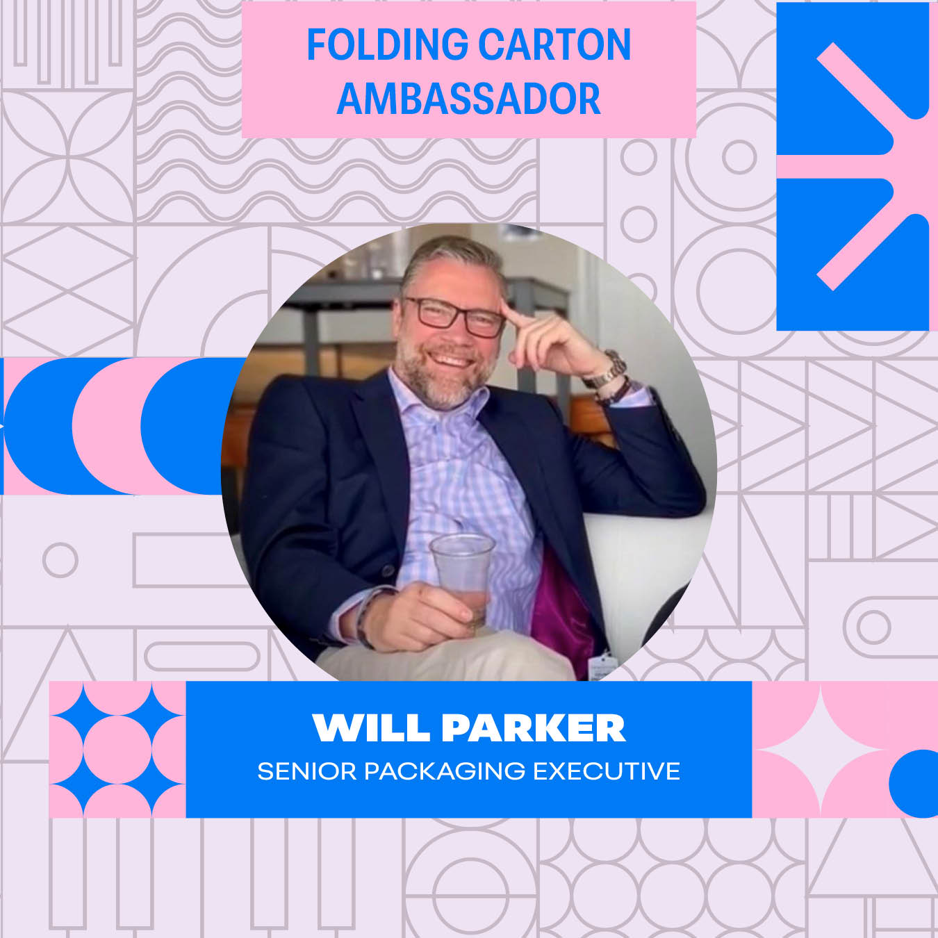 Will Parker, senior packaging executive and Labelexpo ambassador