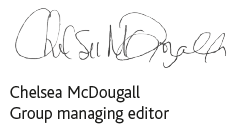 Chelsea McDougall, group managing editor