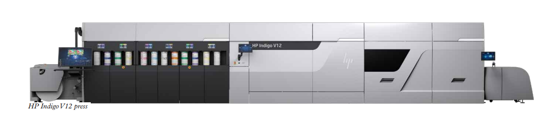 HP Indigo V12 press