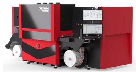 Xeikon debuts the PX3300HD, a 1,200 DPI digital, 5-color machine offering a 330mm printing width and speeds up to 70m/min