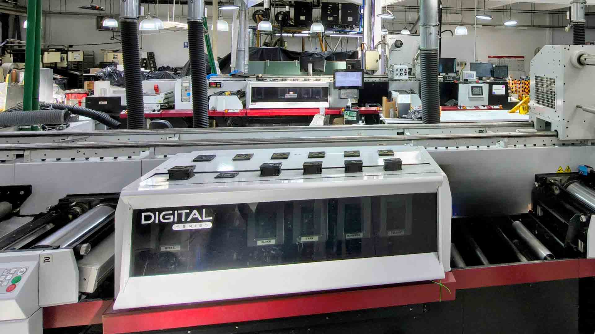 The two Mark Andy Performance Series P7 Hybrid presses at Open Pack