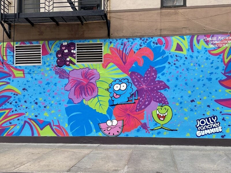 Jolly Rancher murals