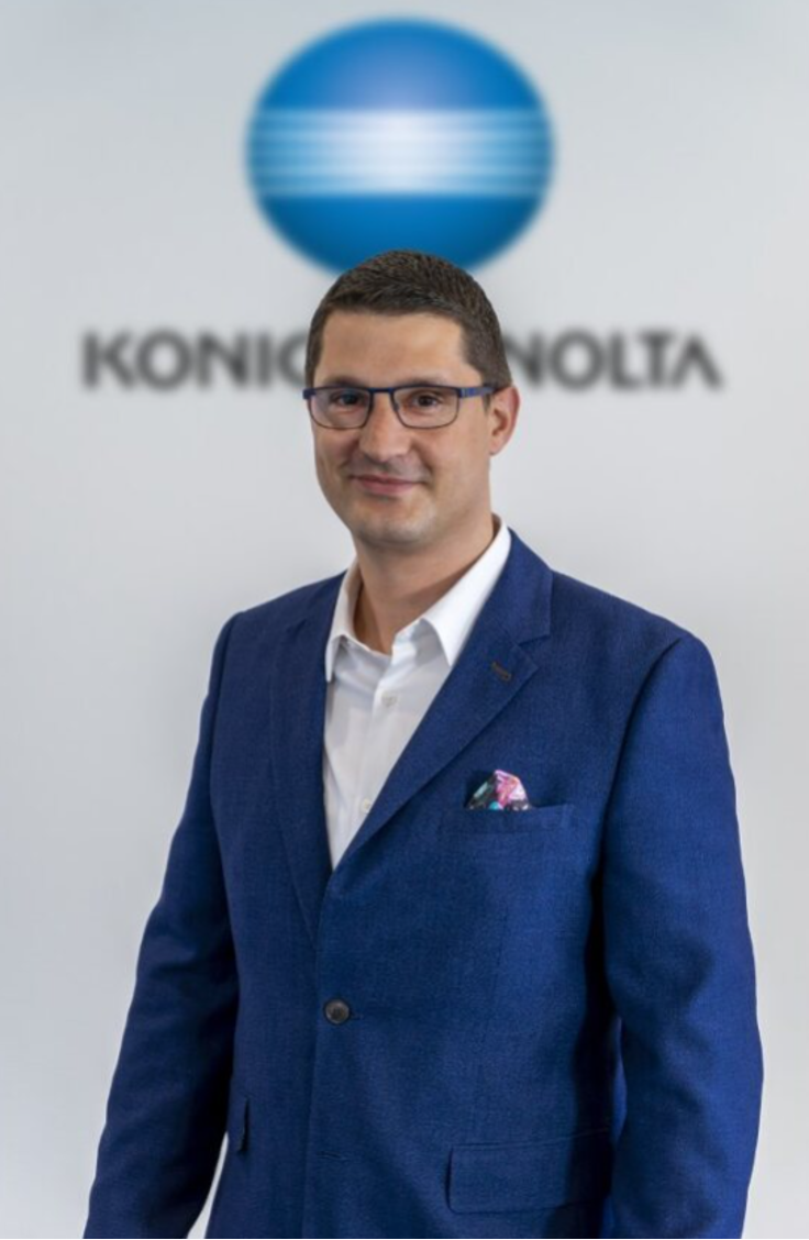Sacha-Vittorio Paolucci, head of industrial print business development at Konica Minolta Business Solutions Europe