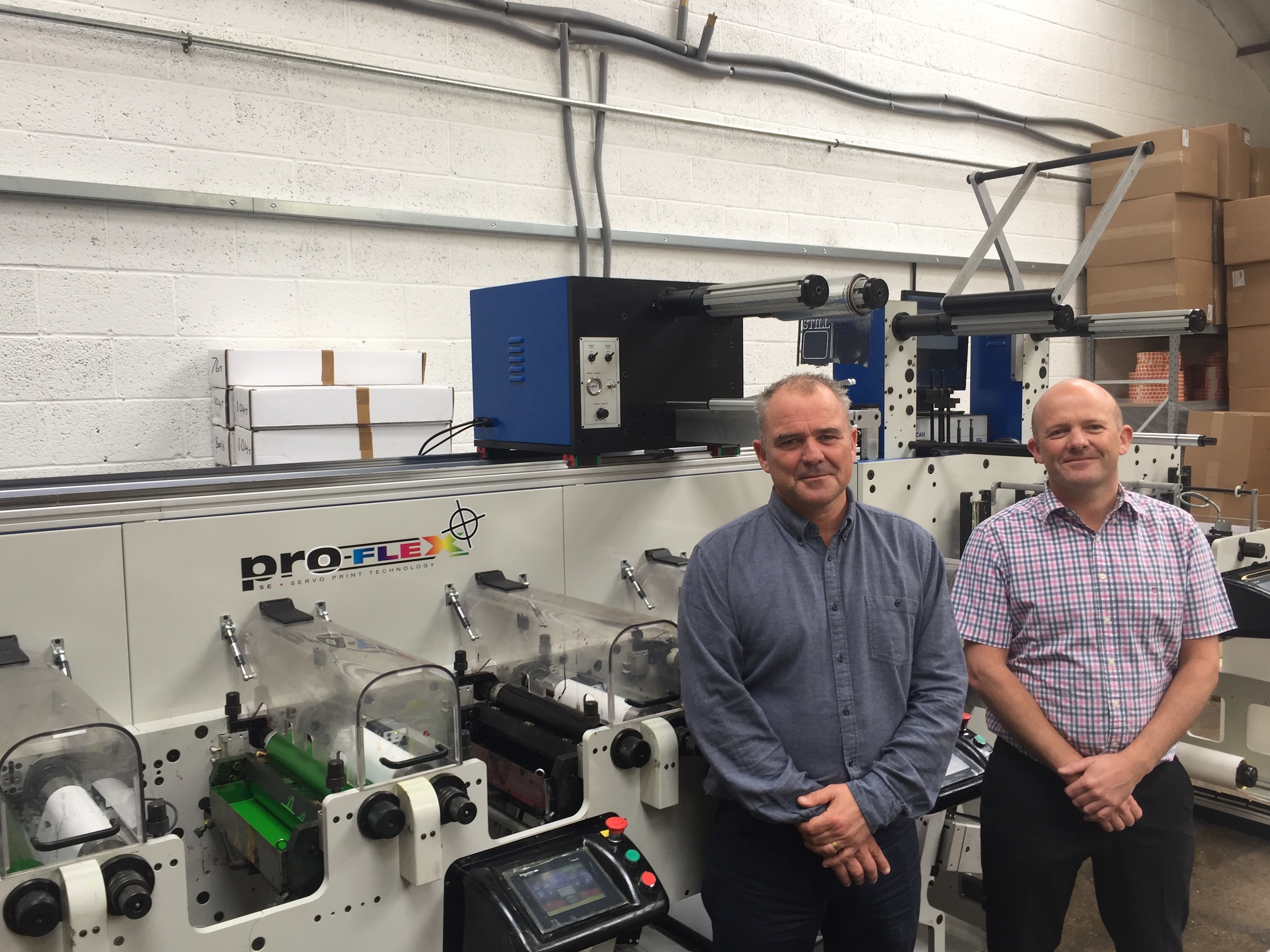 Advance Labels Installs Proflex 330se Press From Focus Label Machinery Labels Labeling