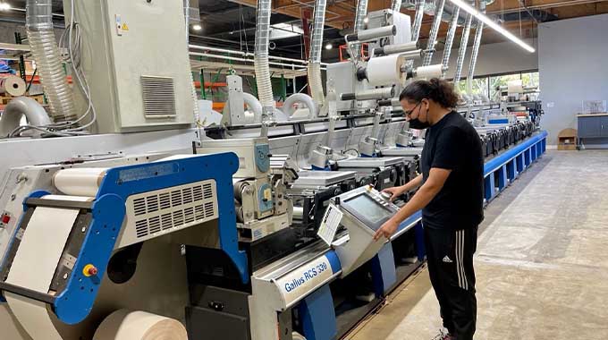 ASL Print FX installs Gallus RCS 330 - Vimarsana News