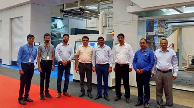 Echaar Equipments launches Flexomaster HR-500 CI flexo press - Vimarsana News