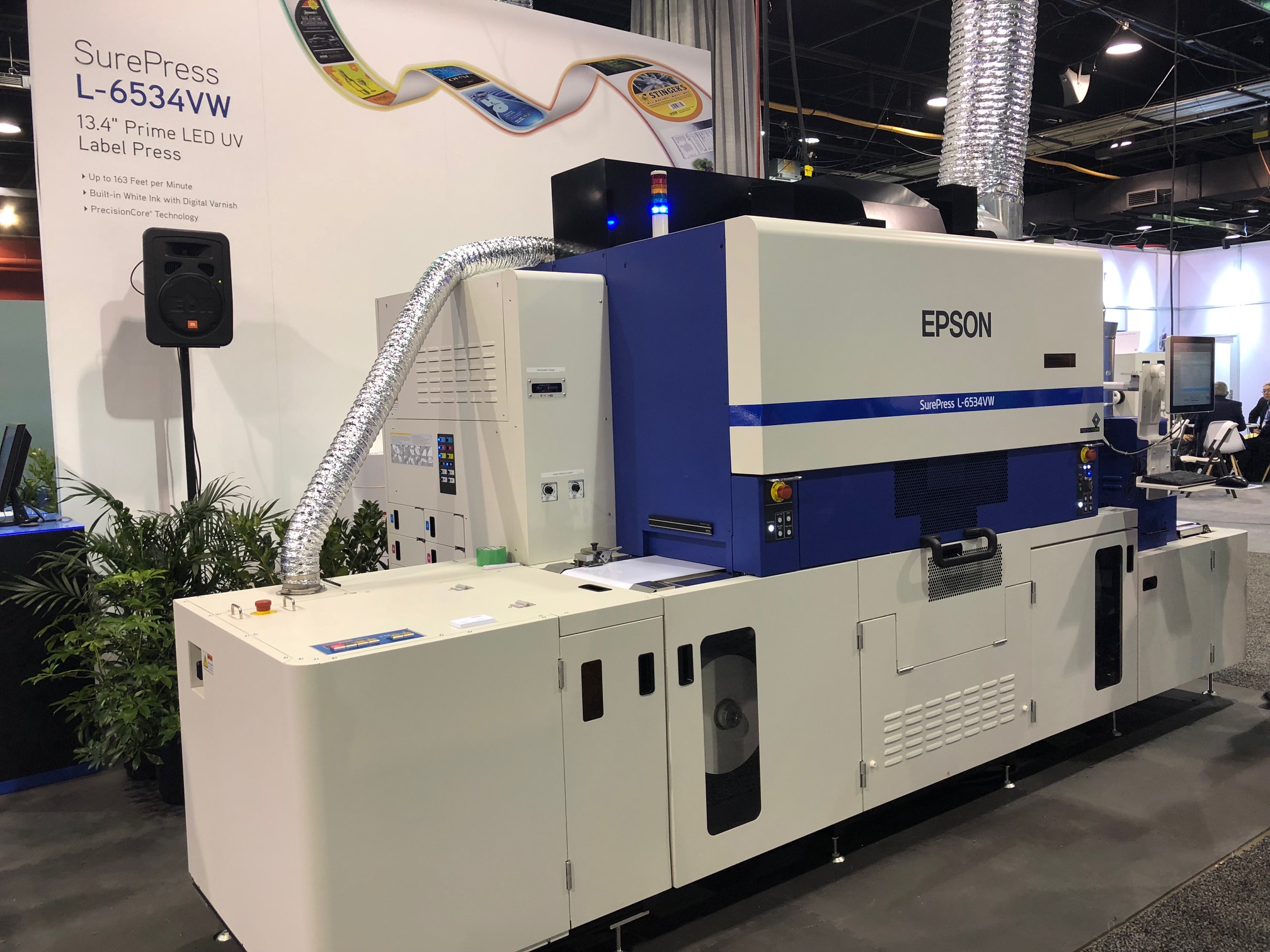 Epson launches faster UV LED digital press Labels & Labeling