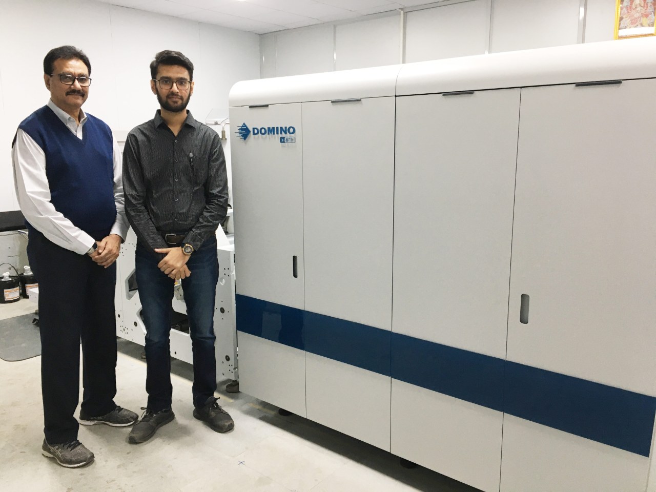 first Domino N610i digital label unit 