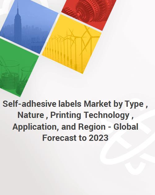 Selfadhesive label market to top US40bn by 2023 Labels & Labeling