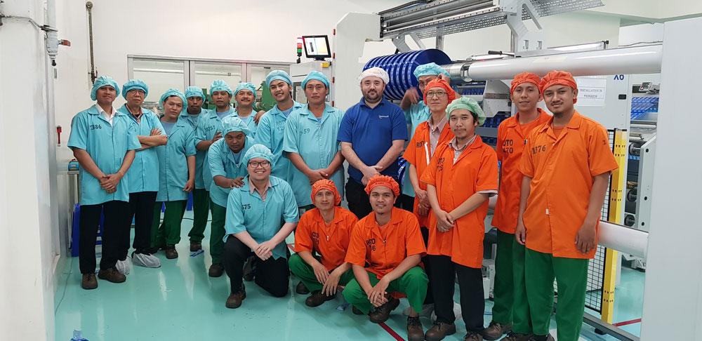 PT Surya Multi Indopack invests in Universal X6VT slitter rewinder | Labels & Labeling