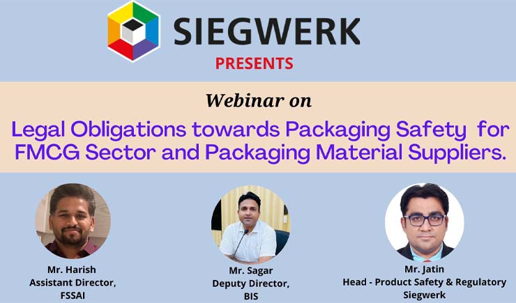 Siegwerk hosts webinar on packaging safety obligations - Vimarsana News