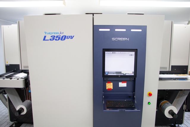 Unimax installs Screen Truepress Jet L350UV | Labels & Labeling