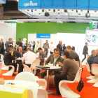 Packed with vistors, Gallus stand at Labelexpo Europe 2013