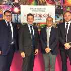 Pictured (from left): Dennis Hubbeling, Stephan Doppelhammer, Asahi Photoproducts managing director Aki Kato and André Jochheim
