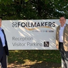 (L-R) Will Oldham, chairman and Kenny Gilmour, managing director of API Foilmakers 