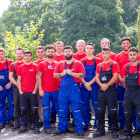 New apprentices at the Bielefeld site