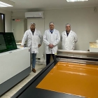 (L-R) Cristian Mella, head of Development; Luis Sirhan, founder and general manager; and Raúl Azócar, head of Production at Siflex Packaging
