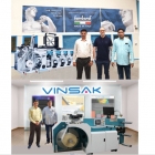 Vinsak has installed a Lombardi Synchroline 430 press along with Vinsak USAR 430-Universal slitter rewinder at the Aarya Print Pack, Mumbai.