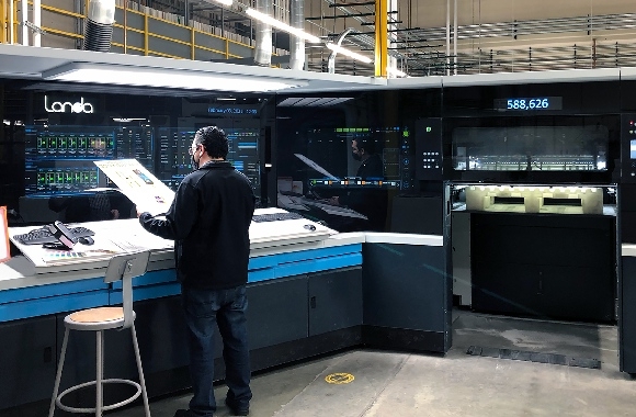 K-1’s Landa S10 press, one of the first Landa presses in the US