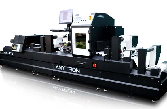 Anytron will launch Any-Jet III fully digital label machine for digital printing, laminating, laser cutting, slitting, and matrix removal at Labelexpo Americas 2022