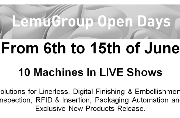 Converting equipment manufacturer LemuGroup will host an open house at its headquarters in Spain on June 6-15