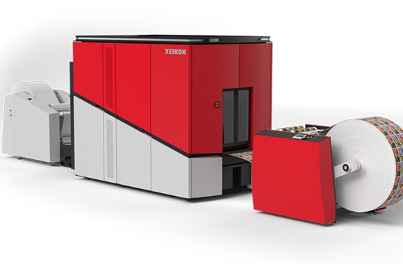 Promoting the benefits of wider print webs at Labelexpo Europe 2022, Xeikon will show its 520mm-wide CX500 press, printing full rotary at speeds up to 30m/min