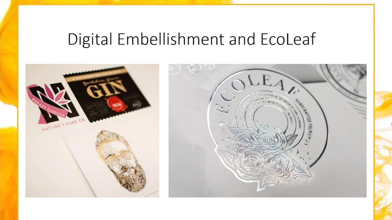 Digital print finishing