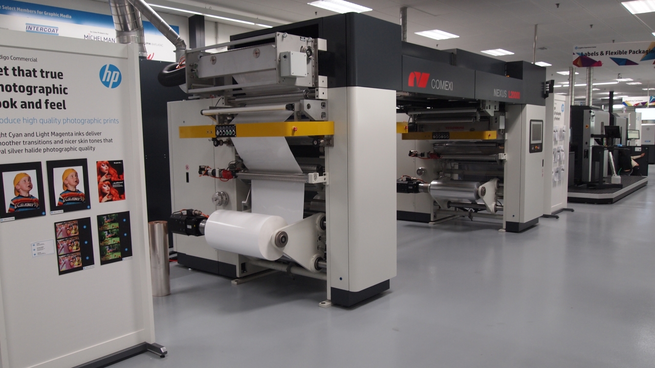 Comexi has installed a Nexus L20000 laminator at HP Spain’s Graphic Arts Experience Center in Sant Cugat del Vallés